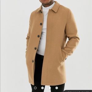 Wool mix men’s coat from ASOS